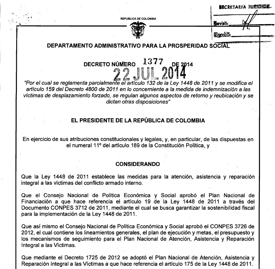 decreto1377 de 2014