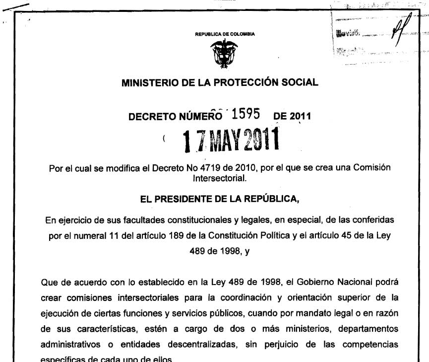 decreto 1595 2011