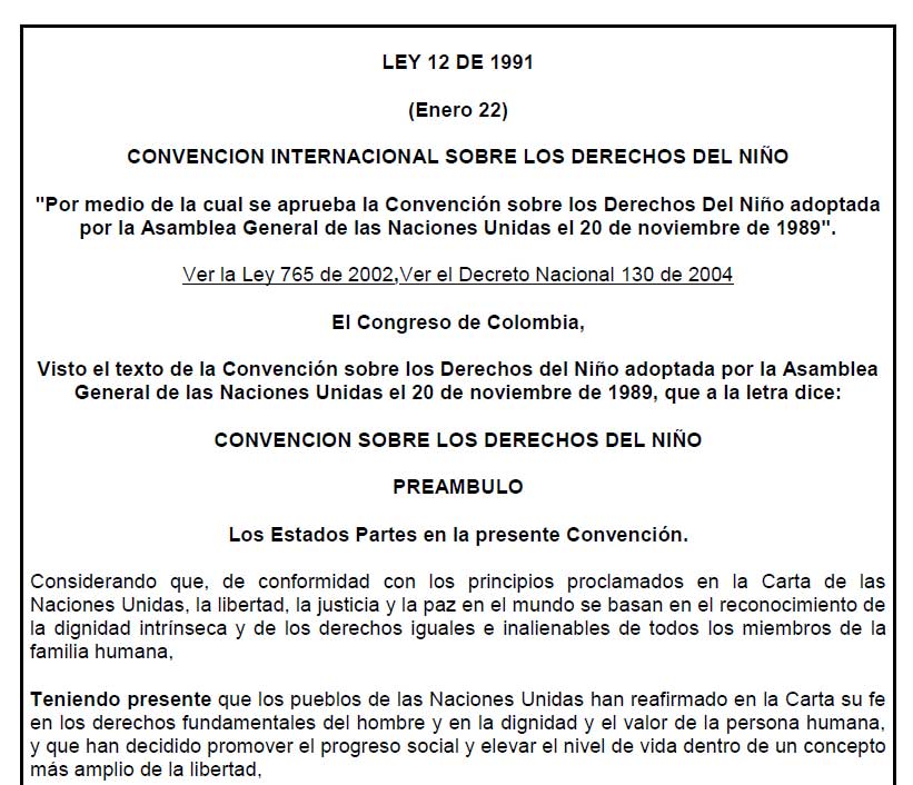 ley 12 1991