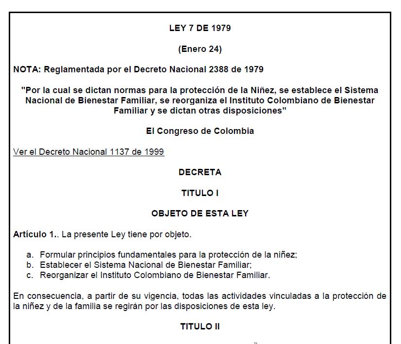 ley 7 1979