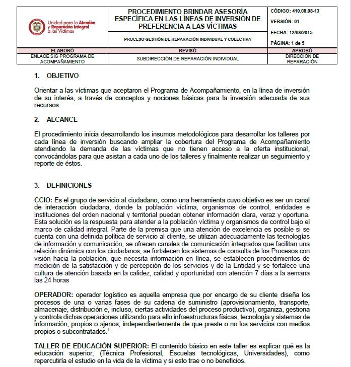 procedimientobrindarasesoriainversionvictimas