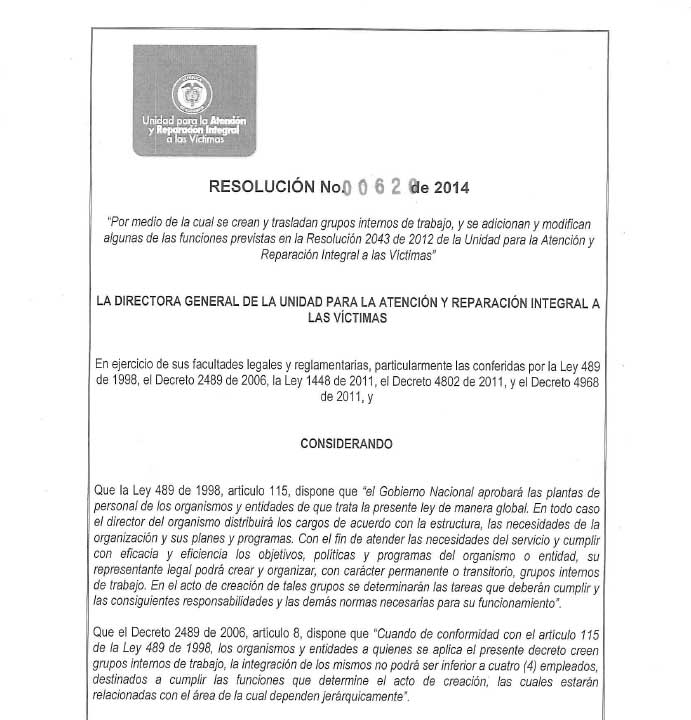 resolucion00620de2014