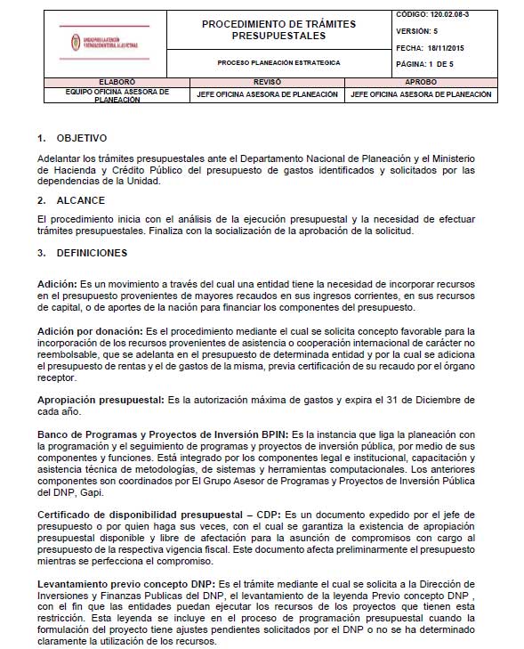 tramitespresupuestales