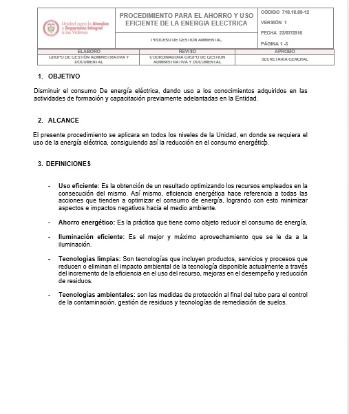 Ahorro energia