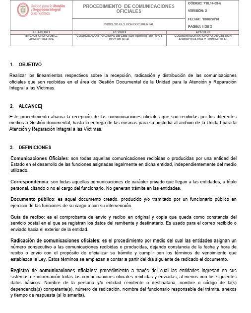 Comunicaciones oficiales