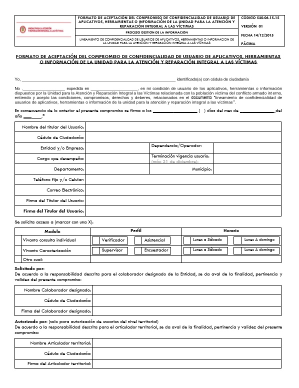 Form acep line confiden V1