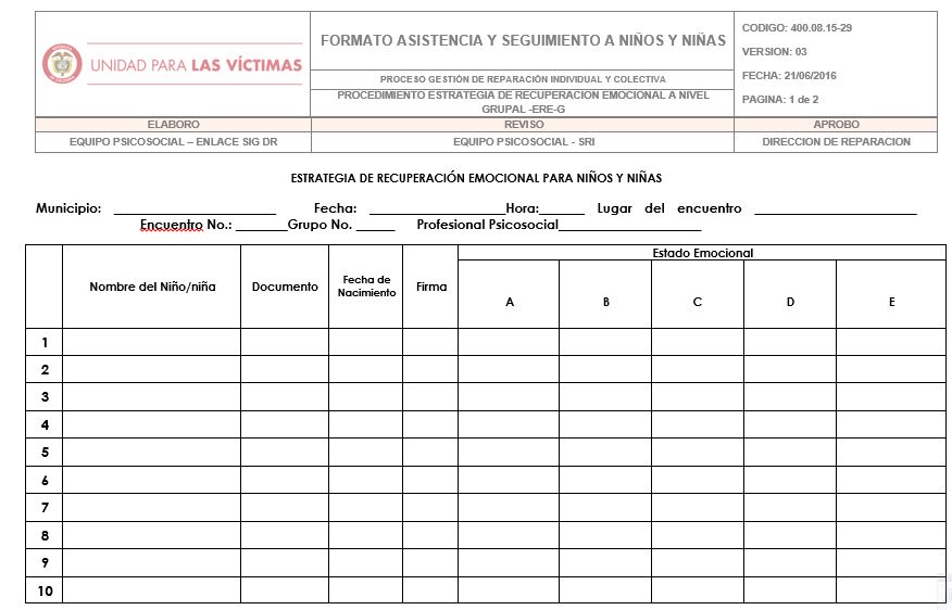 39.7 FORMATO ASISTENCIA Y SEGUIMIENTO A NINOS Y NINAS V3