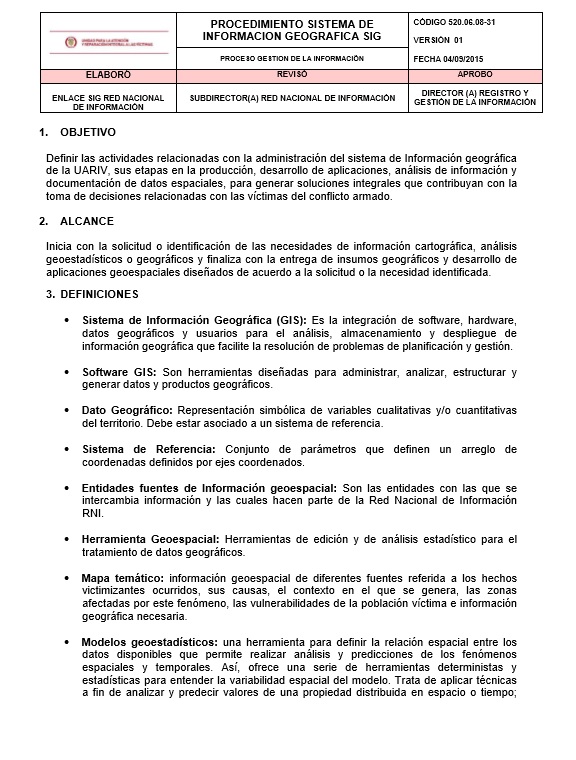 Proc Sistema info geogr SIG