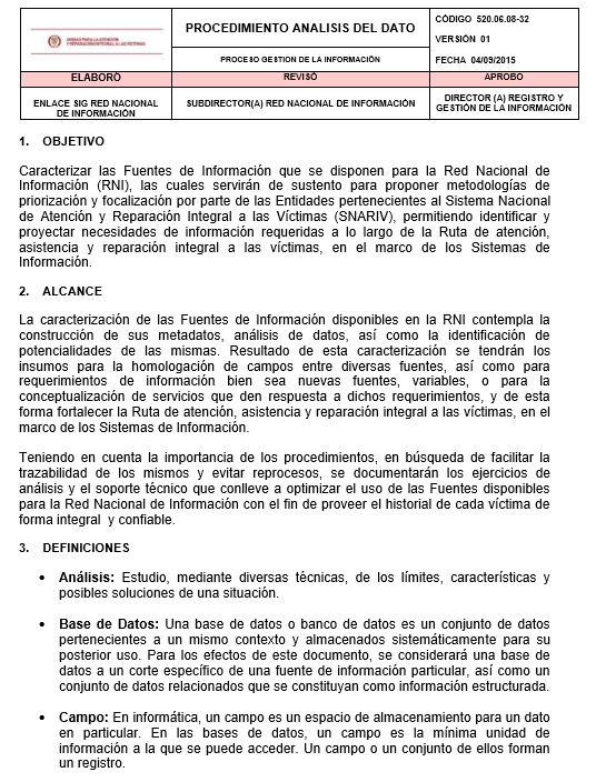Proc analisis dato