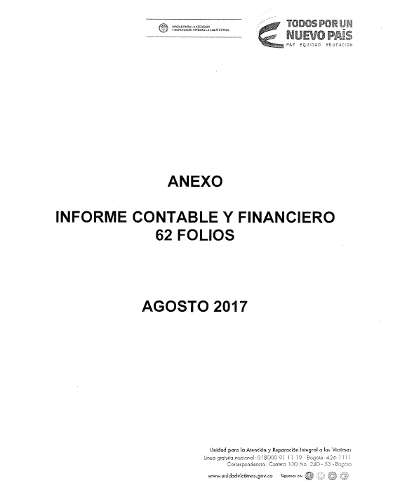 informe contable y financiero