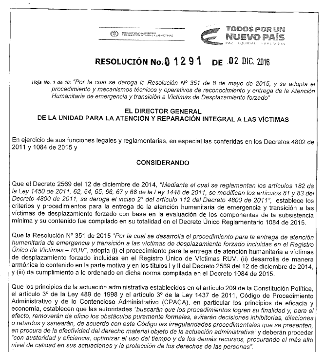 resolucion 0
