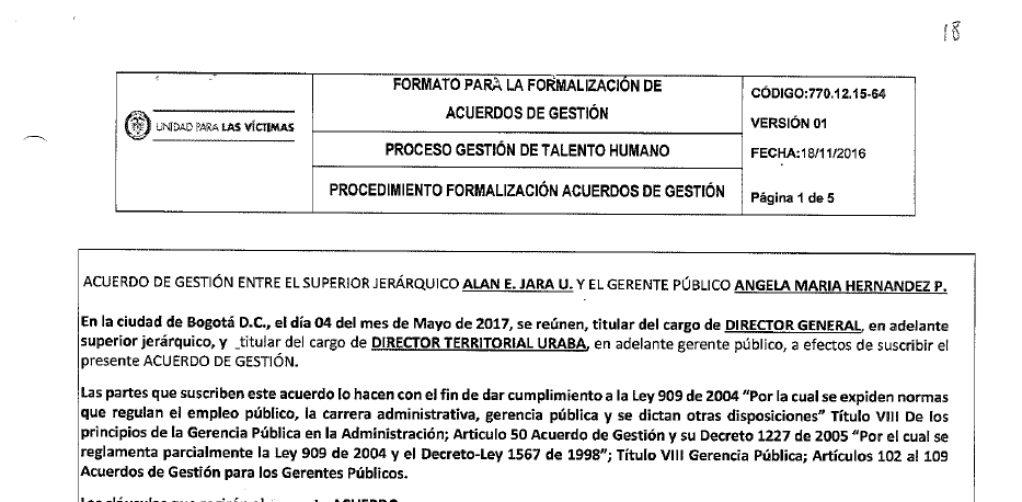acuerdos de gestion evaluados 2017 angela maria hernandez