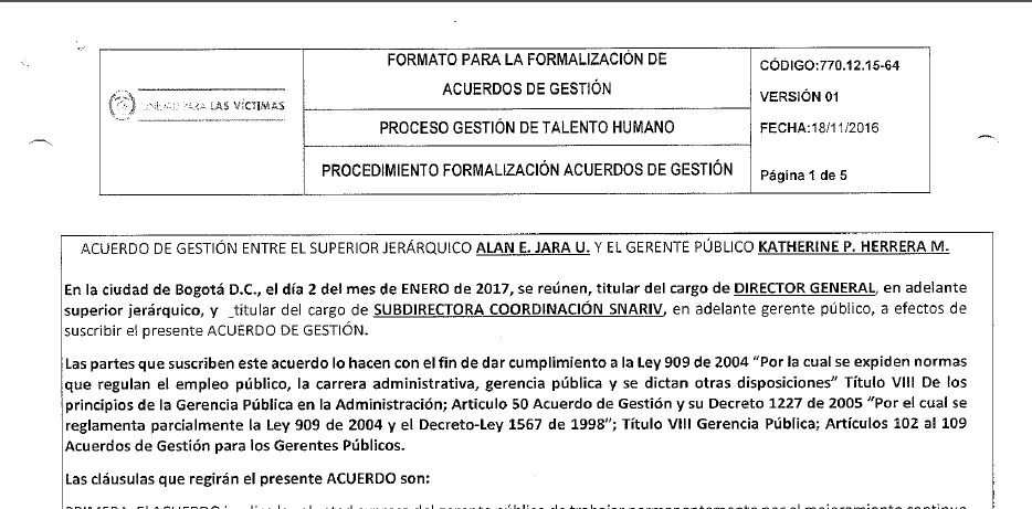 acuerdos de gestion evaluados 2017 katherine herrera