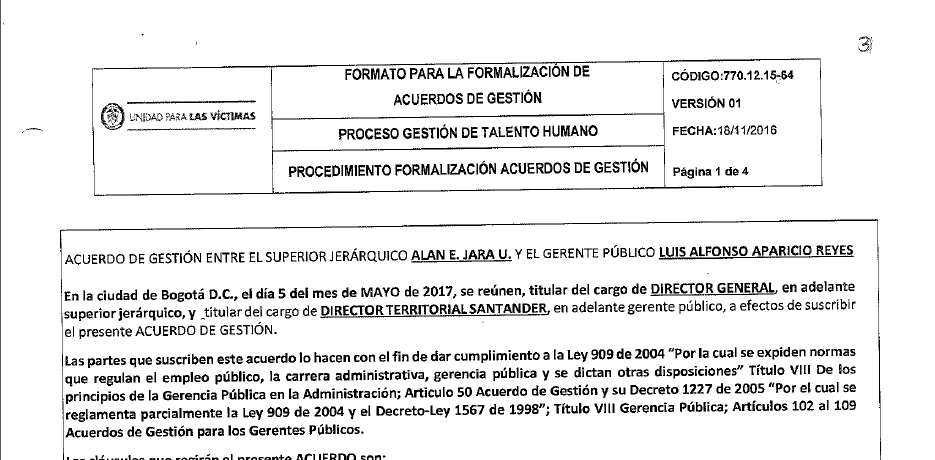 acuerdos de gestion evaluados 2017 luis alfonso aparicio