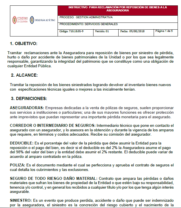 portada instructivo para reclamacion por reposicion de bienes a la aseguradora v1