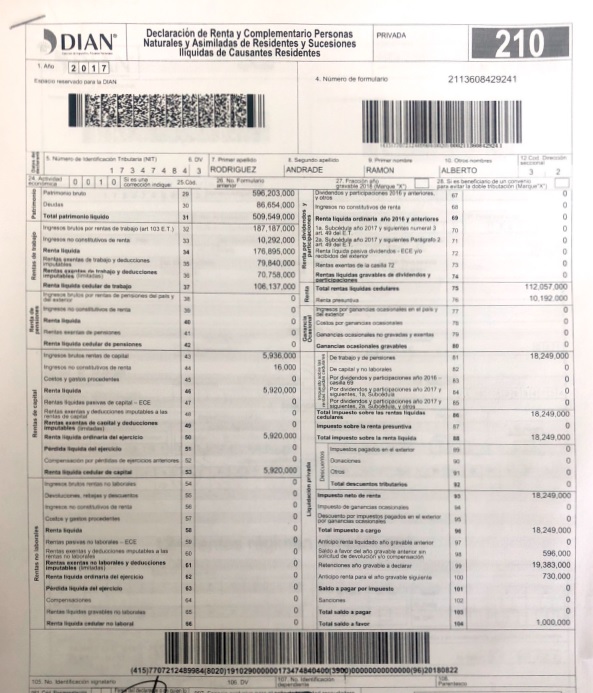 declara ramon