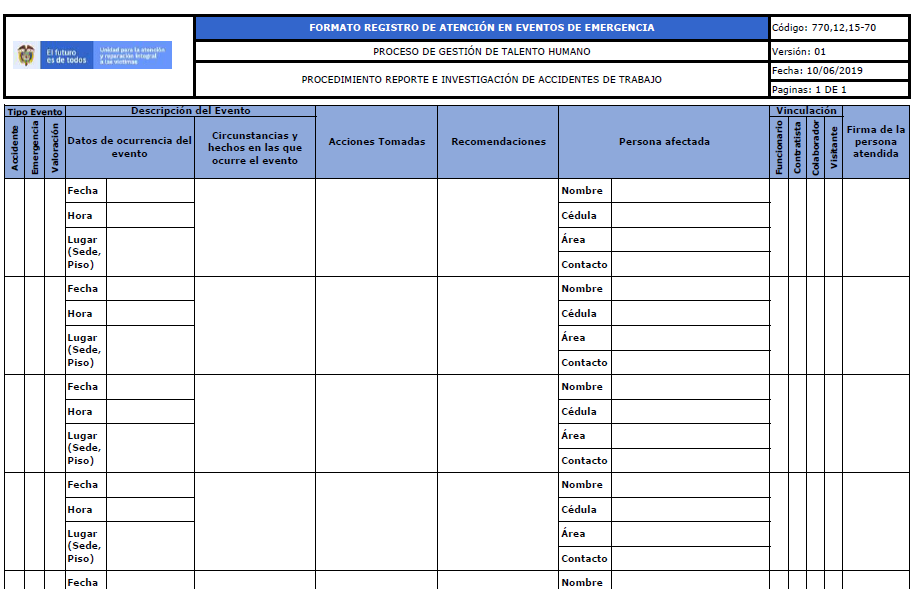 formato atencion en eventos de emergencia v1