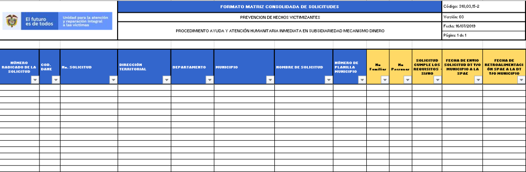 formato matriz consolidada de solicitudes v3