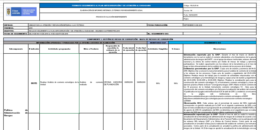 seguimiento plan anticorrupcion 0