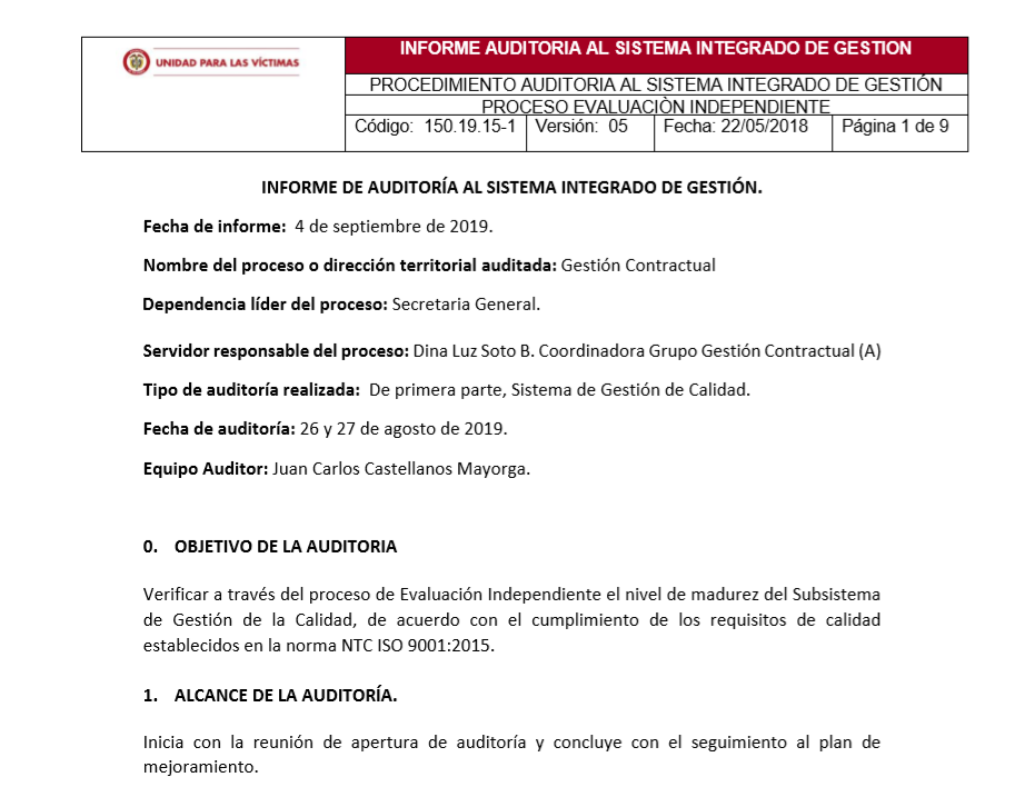 gestion contractual