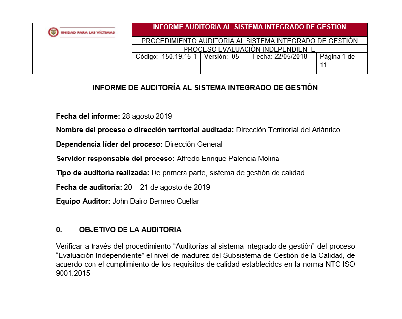 informe calidad dt atlantico