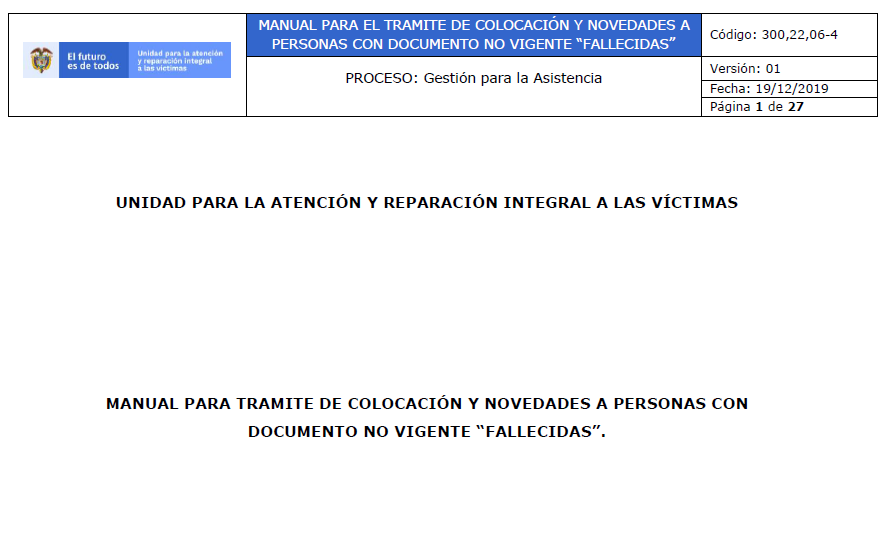 manual de colocacion y novedades