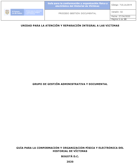 conformacion y organizacion