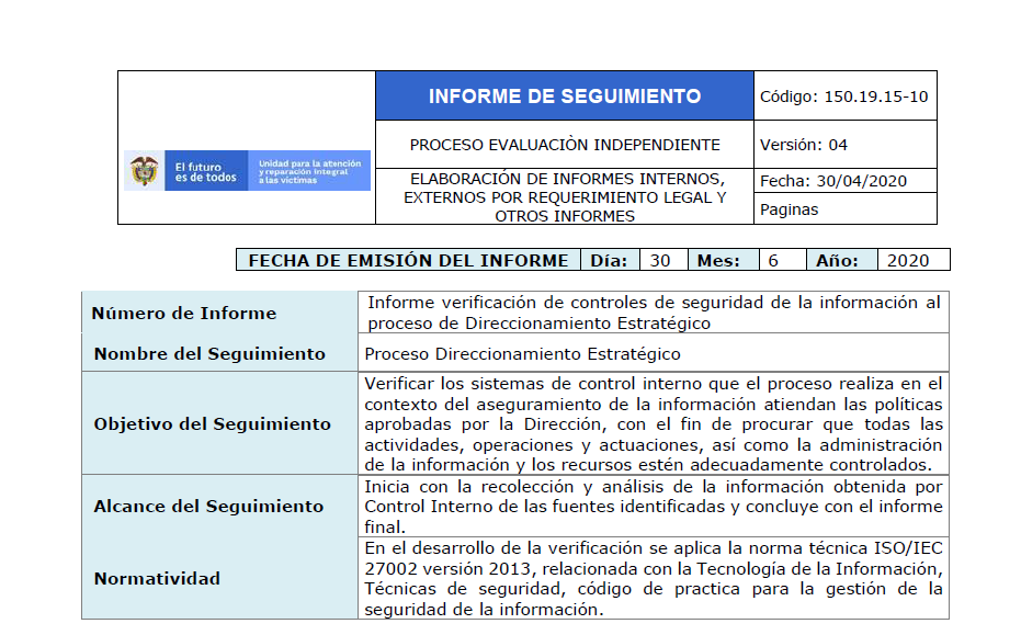 27000 direccionamiento estrategica