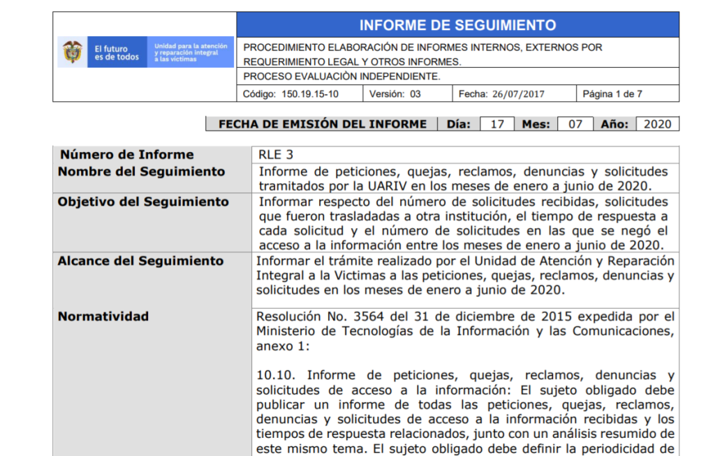 informe pqrs julio 2020