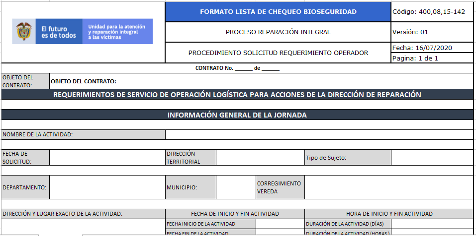 lista chequeo bioseguridad