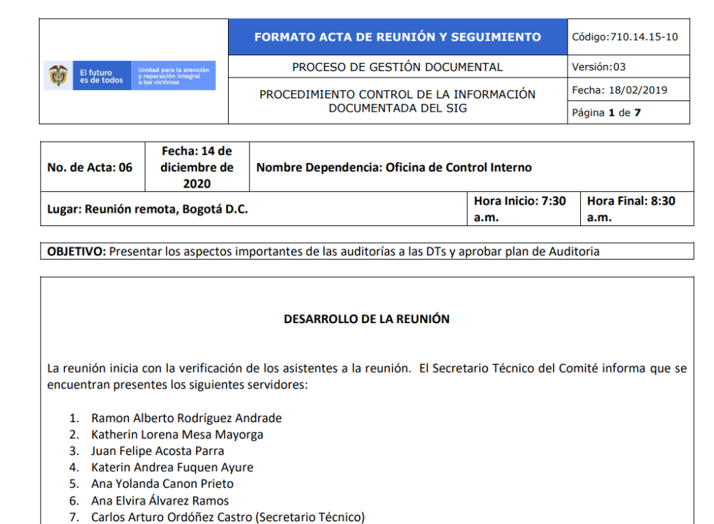 acta comite diciembre 2020