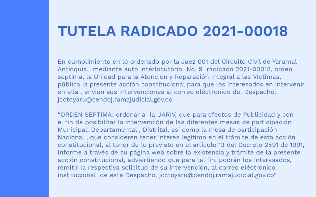 orden judicial