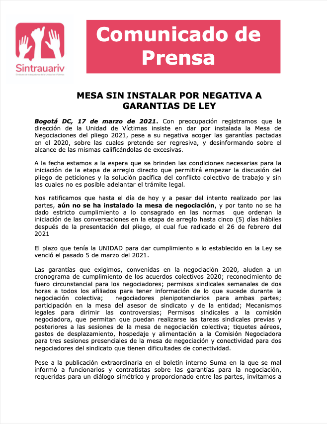 mesa sin instalar
