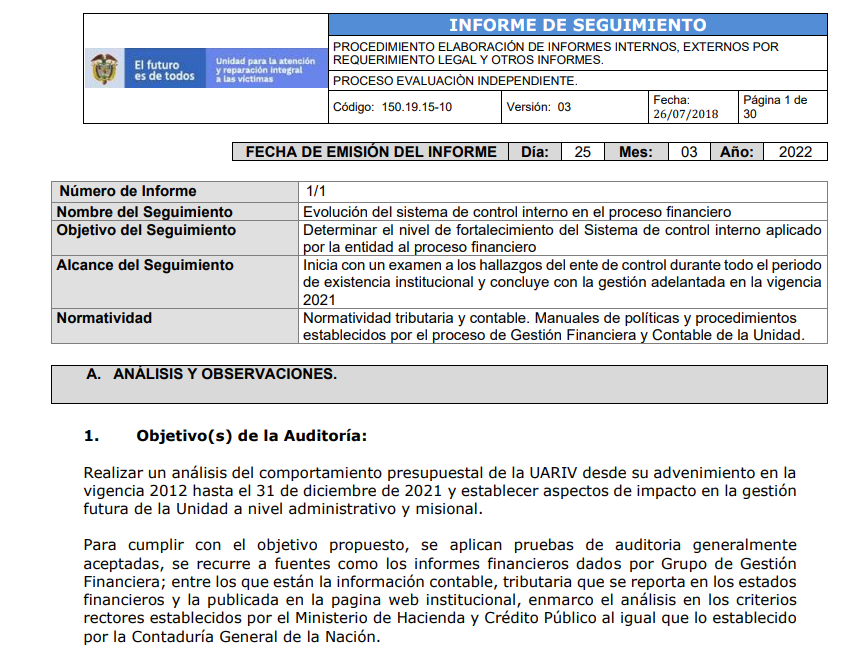 informe longitudinal presupuesto 2012 2021