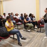 Personas reunidas con subcomité técnico de medidas se satisfacción en Mistrató
