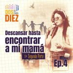 Banner ilustrado Descansar hasta encontrar a mi mama