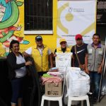 Entrega de ayudas humanitarias en Nariño.
