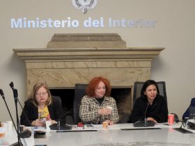 Reunión en Ministerio del Interior.