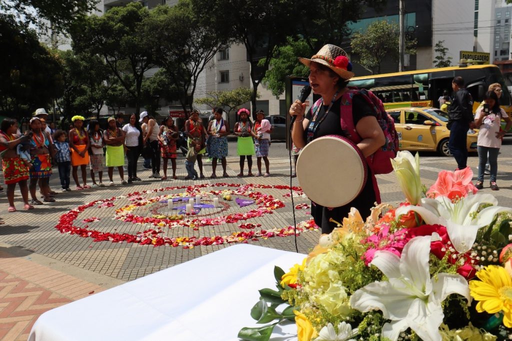 Conmemoración del 25 de noviembre en Bucaramanga, Santander.