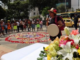 Conmemoración del 25 de noviembre en Bucaramanga, Santander.