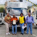 Entrega de camión a Consejo Comunitario del Alto Mira y Frontera en Tumaco, Nariño.