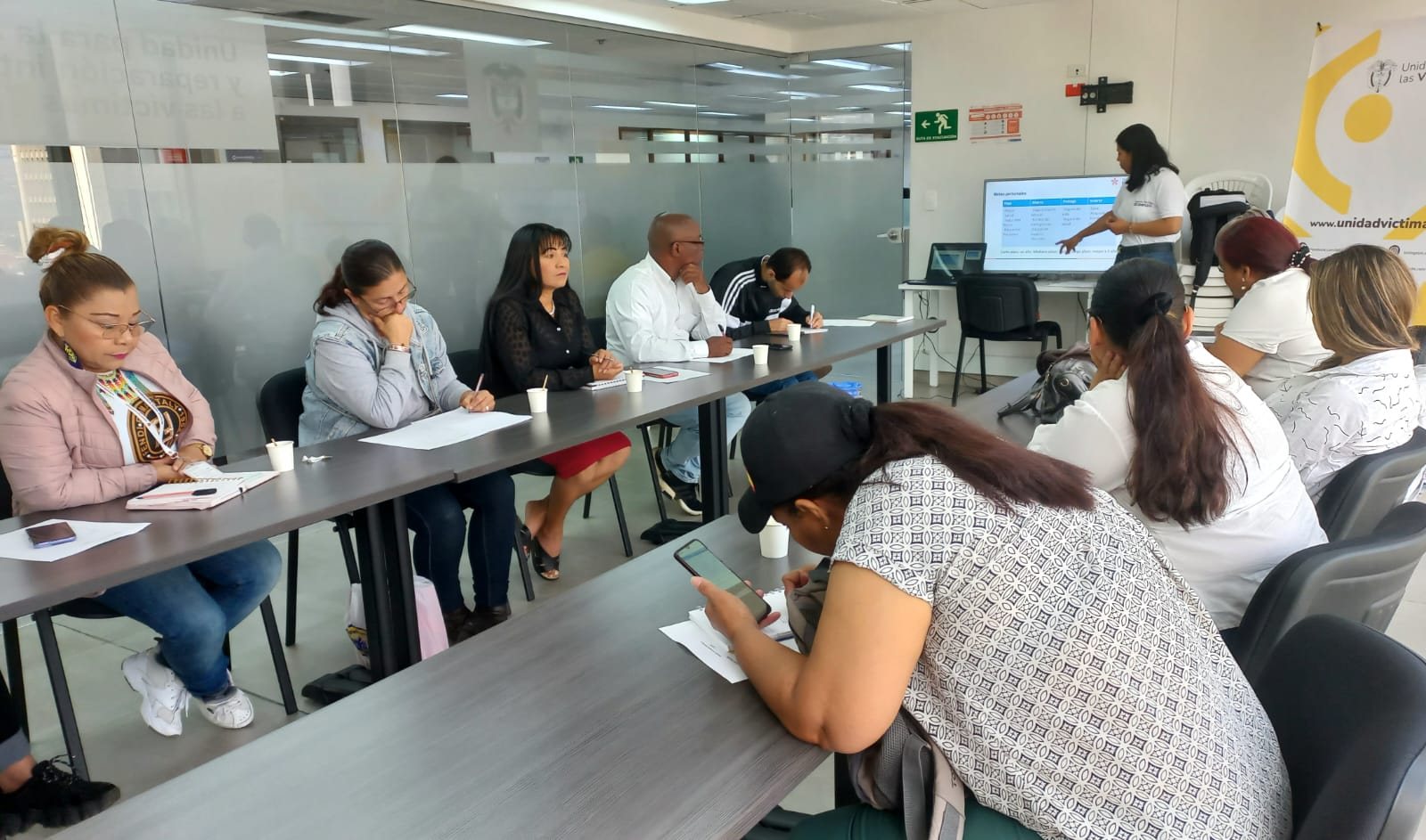 Emprendedores en Antioquia.