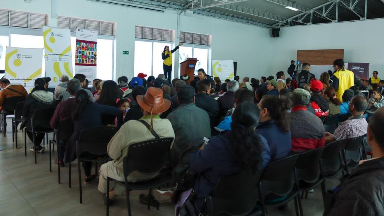 Entrega de indemnizaciones durante el mes de noviembre en Bogotá.