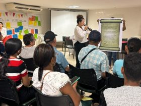 Entrega de indemnizaciones judiciales en el Magdalena Medio.