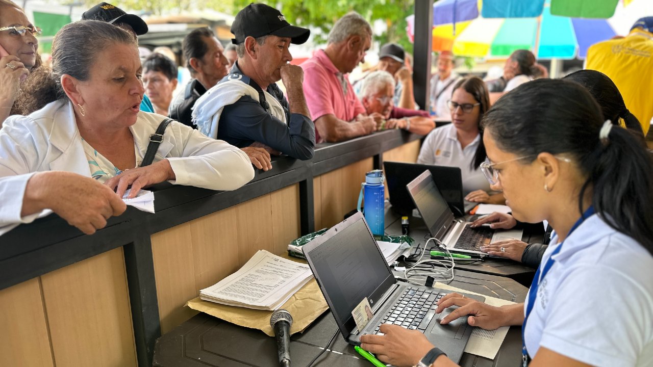 Feria de servicios en Guática, Risaralda.