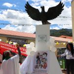 Entrega de monumento en Samaniego, Nariño.