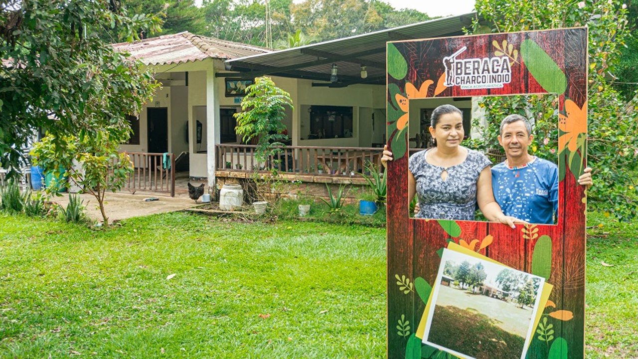 Emprendimiento Beraca Charco de Indio en San José del Guaviare.