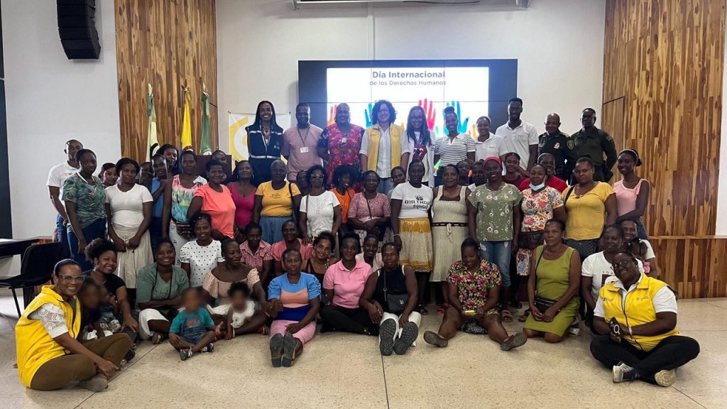 Conmemoración del Día Internacional de los Derechos Humanos en Quibdó, Chocó.