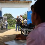 Entrega de mobiliario en San Juan de Urabá, Antioquia.