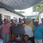 Entrega de dotación tecnológica a Consejo Comunitario de Montelíbano, Córdoba.